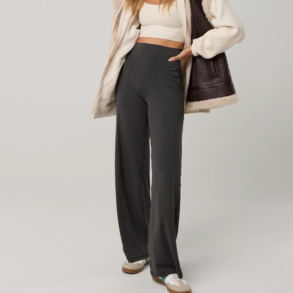 OFFLINE By Aerie Real Me XTRA High Waisted Trouser - Size Large